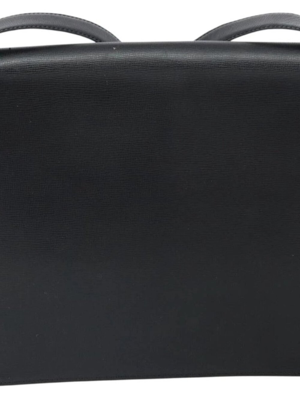 Christian Dior Shoulder Bag Leather Black Gold Auth 160970 - Picture 3 of 16